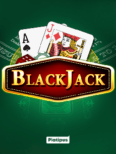 A blackjack table game tile