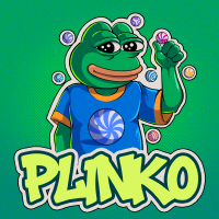 Cover art for Frog Drop, a Plinko original minted with Bluestuff Mint